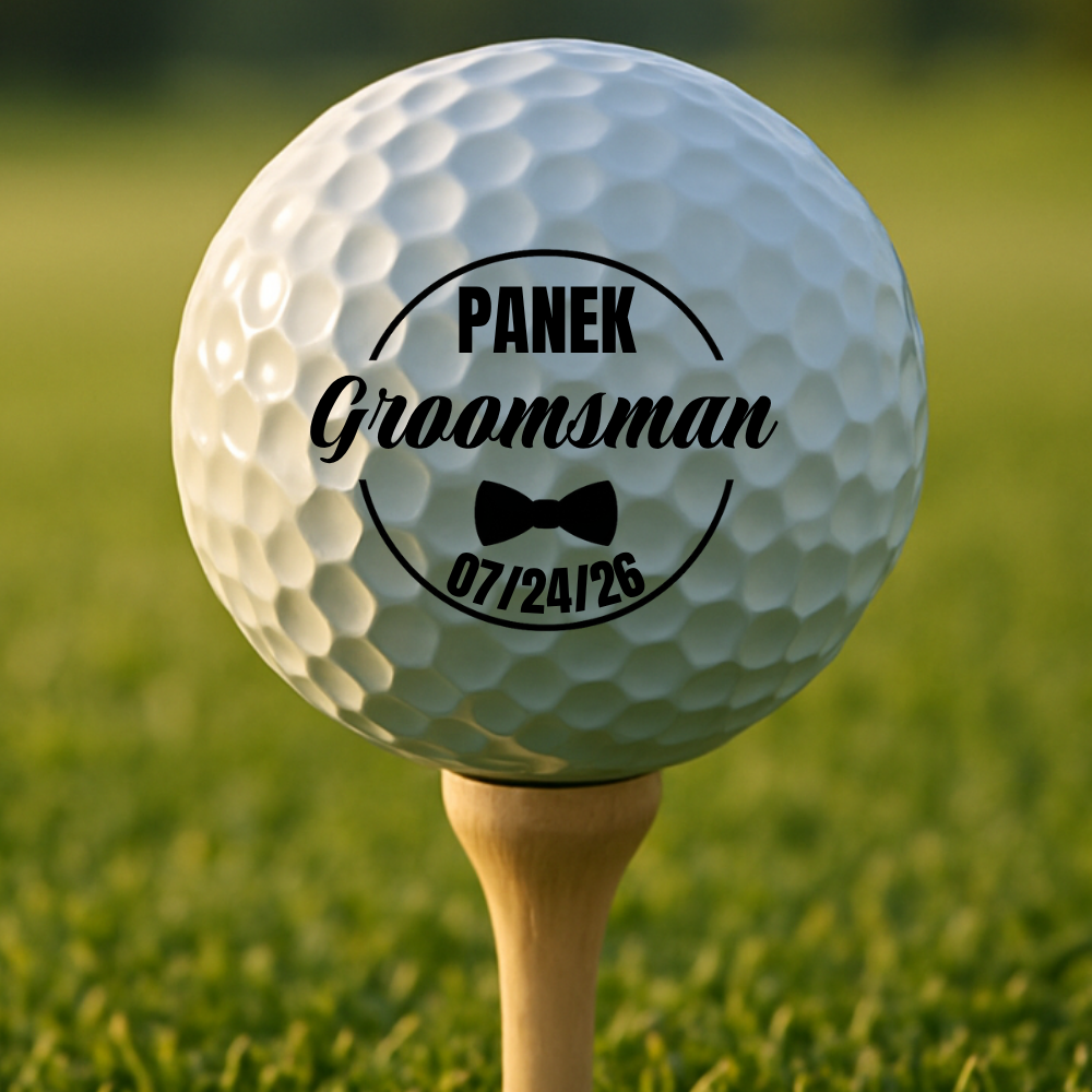 Groomsman Golf Balls
