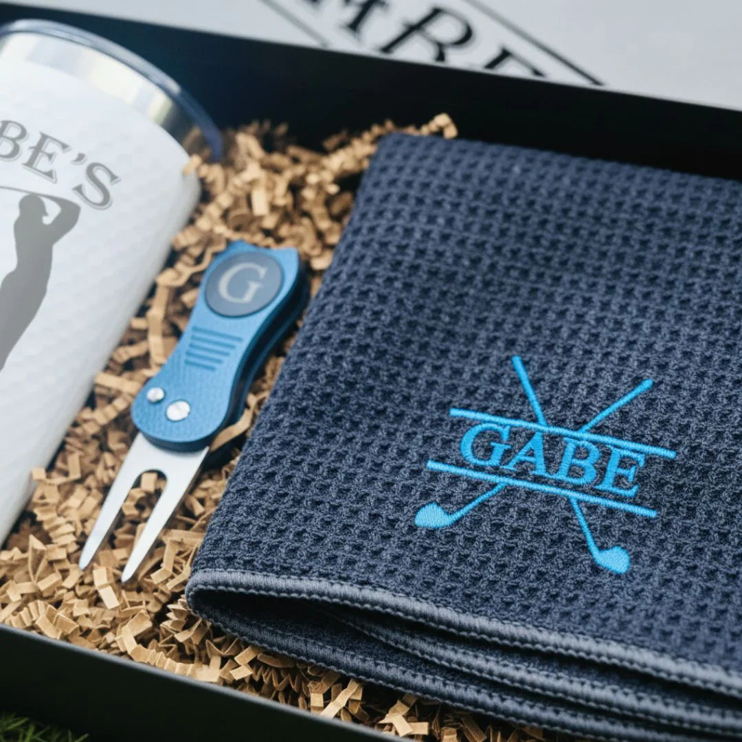 19th Hole Personalized Gift Box Set