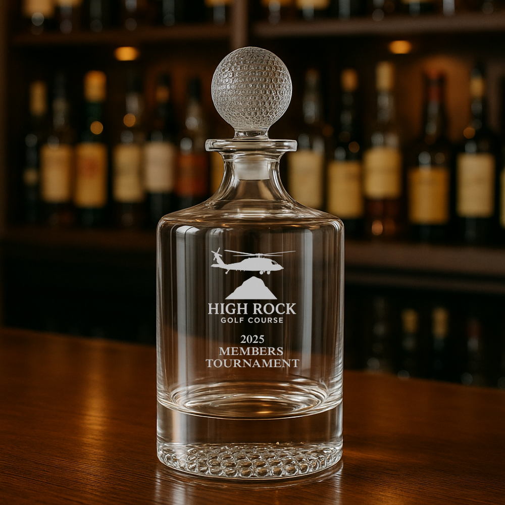 Custom Logo Champions Decanter