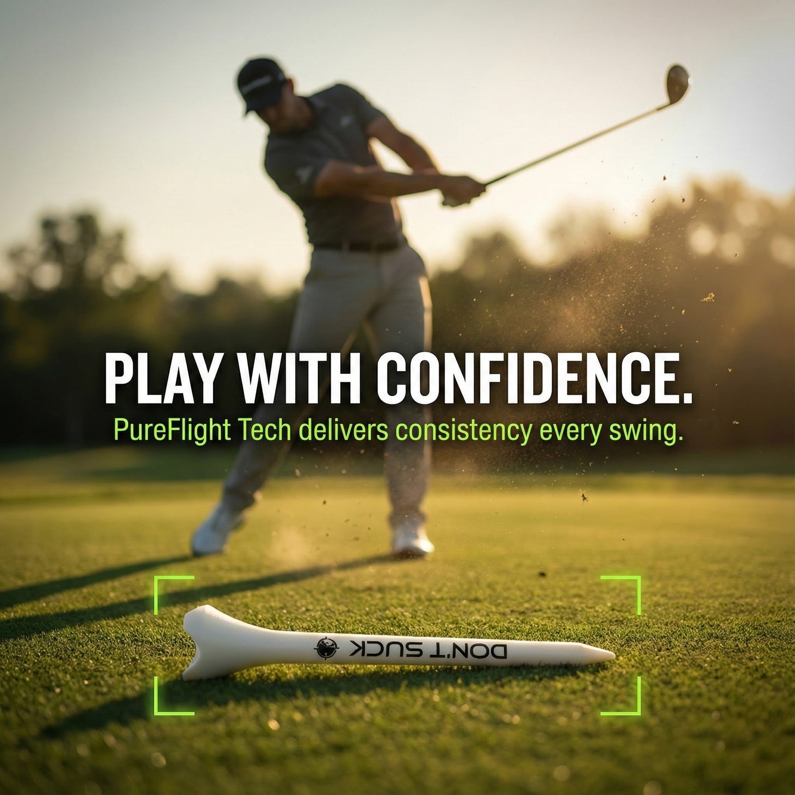 DON’T SUCK Golf Tees - 50 Pack