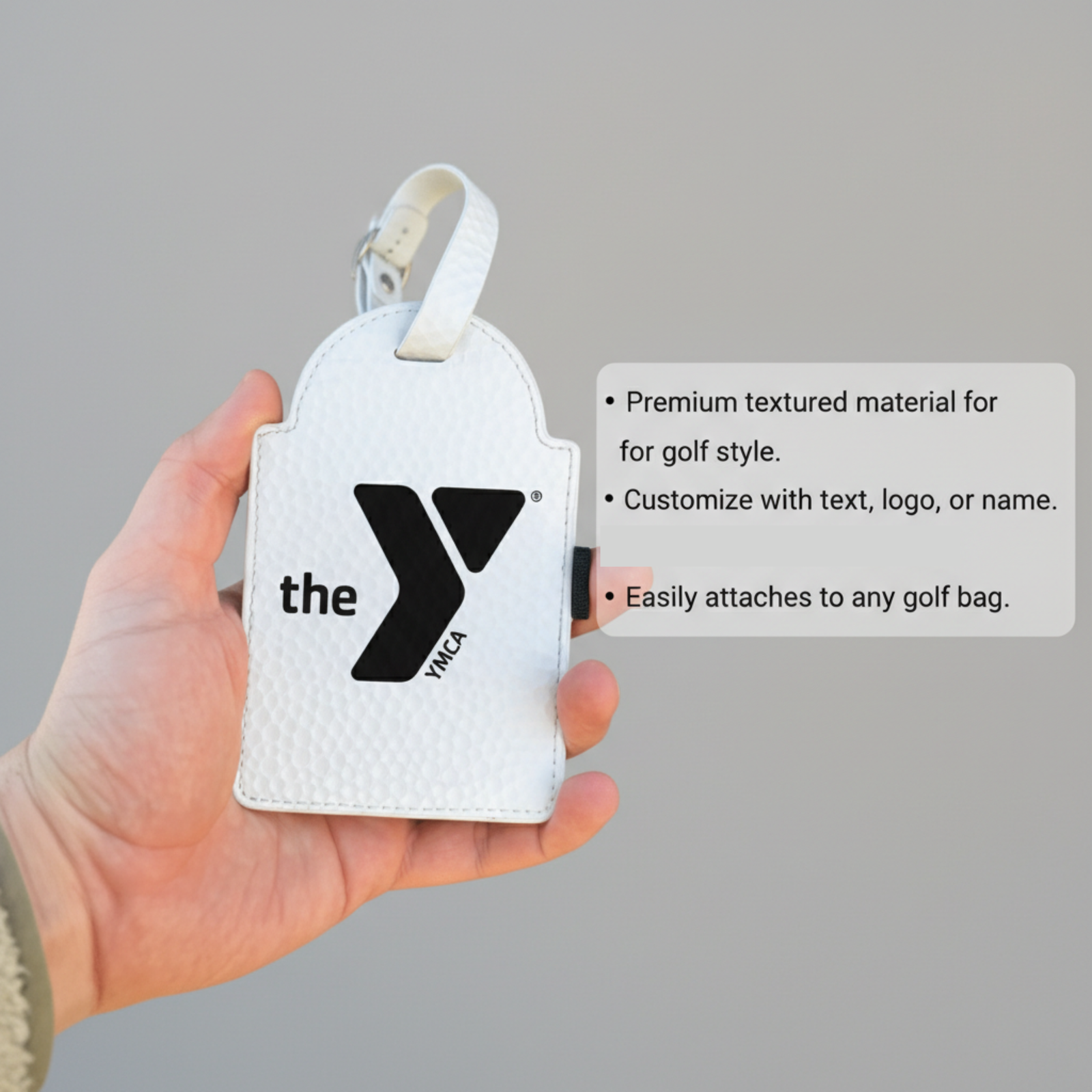 Tee Time Personalized Golf Bag Tag