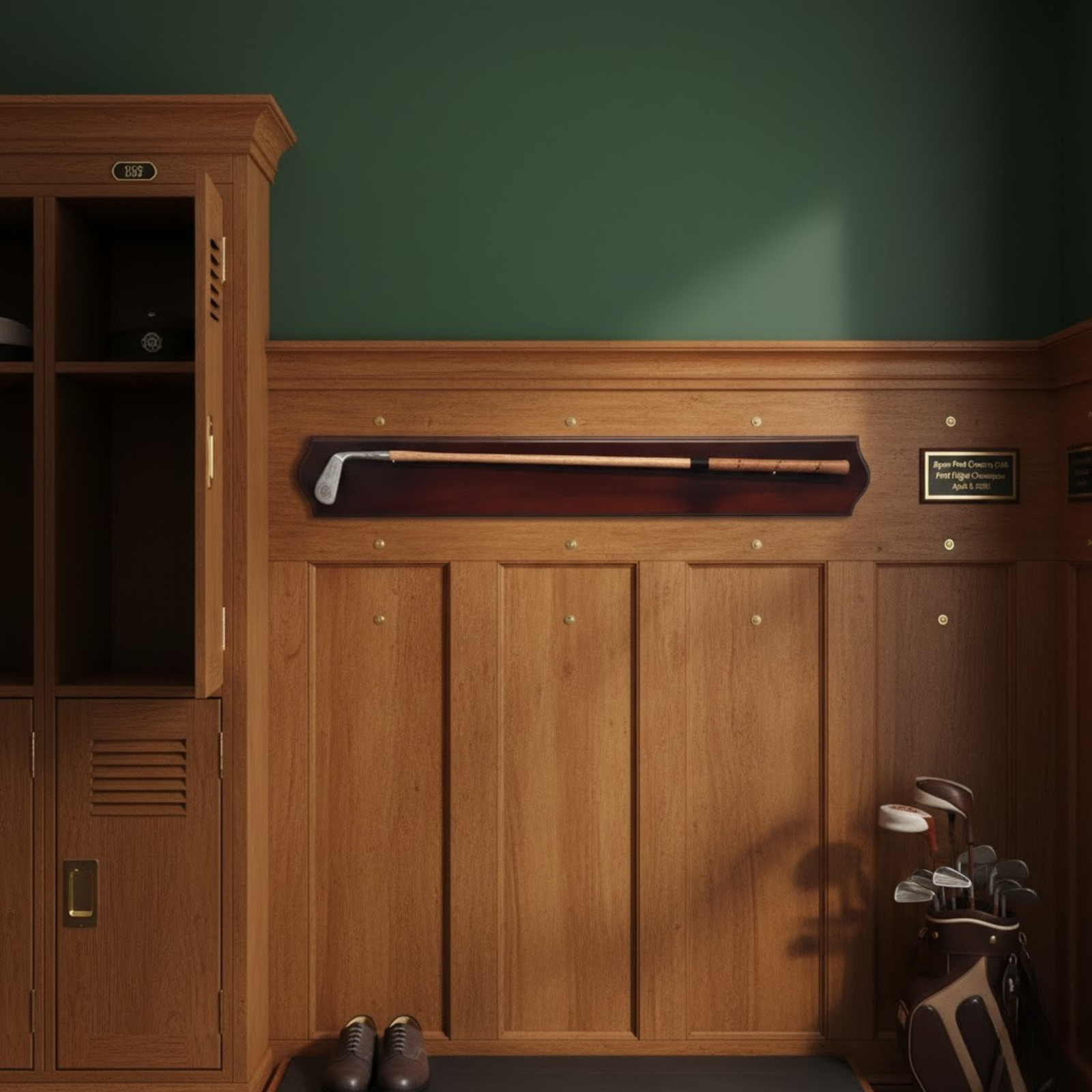 Engraved Classic Hickory Club