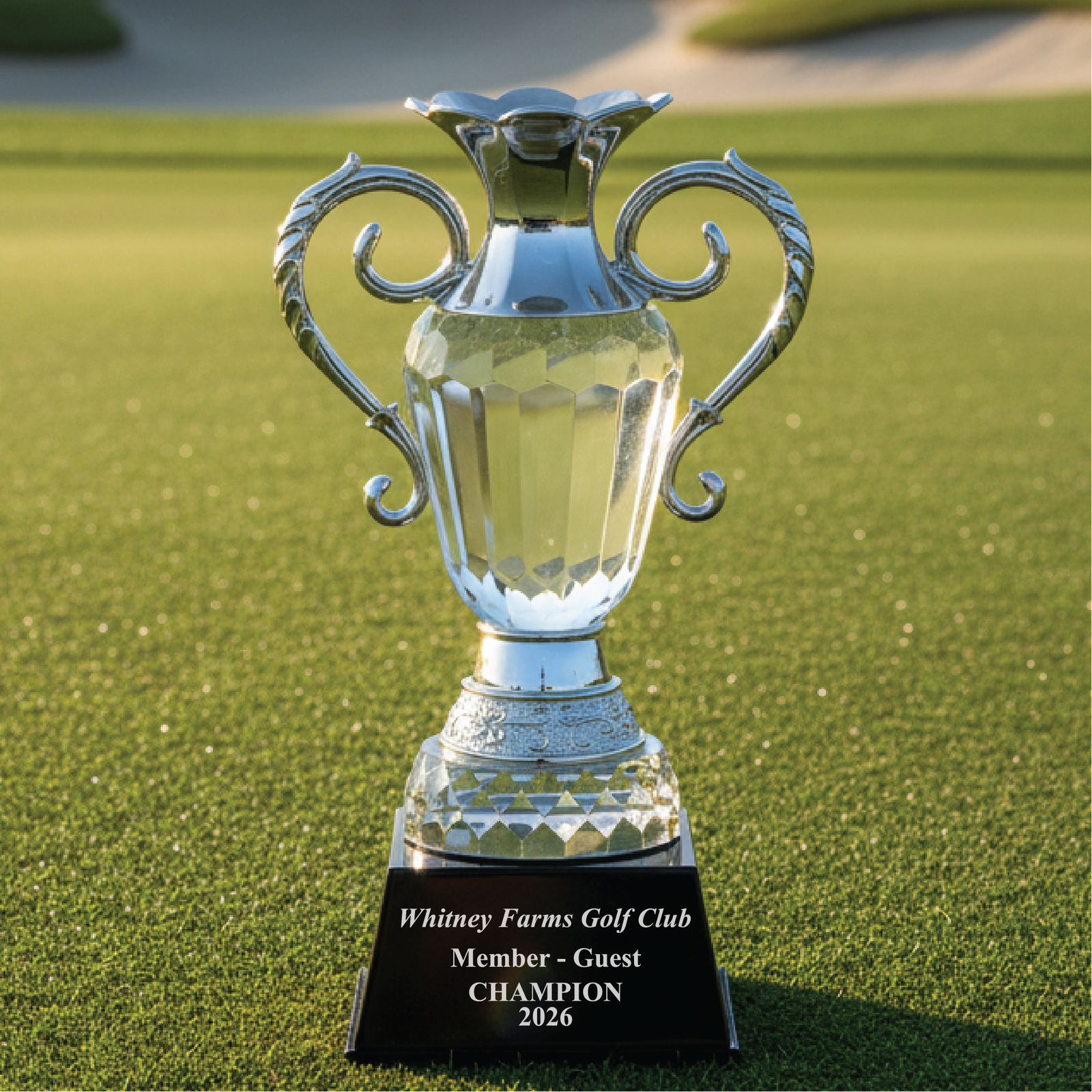 Crowned Glory Golf Trophy
