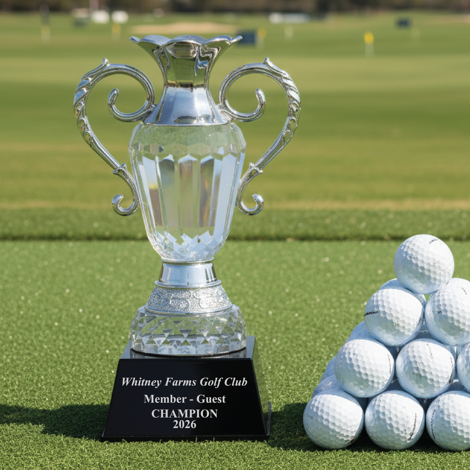 Crowned Glory Golf Trophy