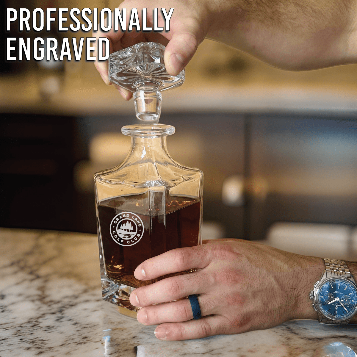 Custom Logo Decanter