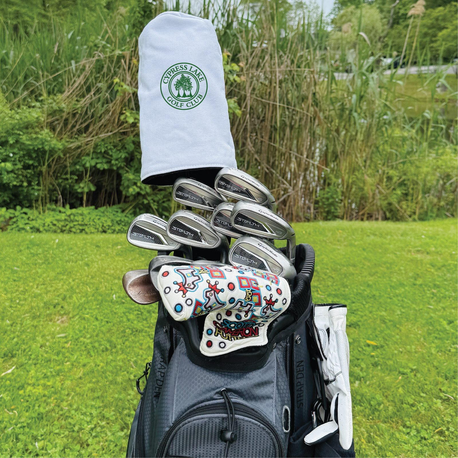 Custom Logo Barrel Headcover