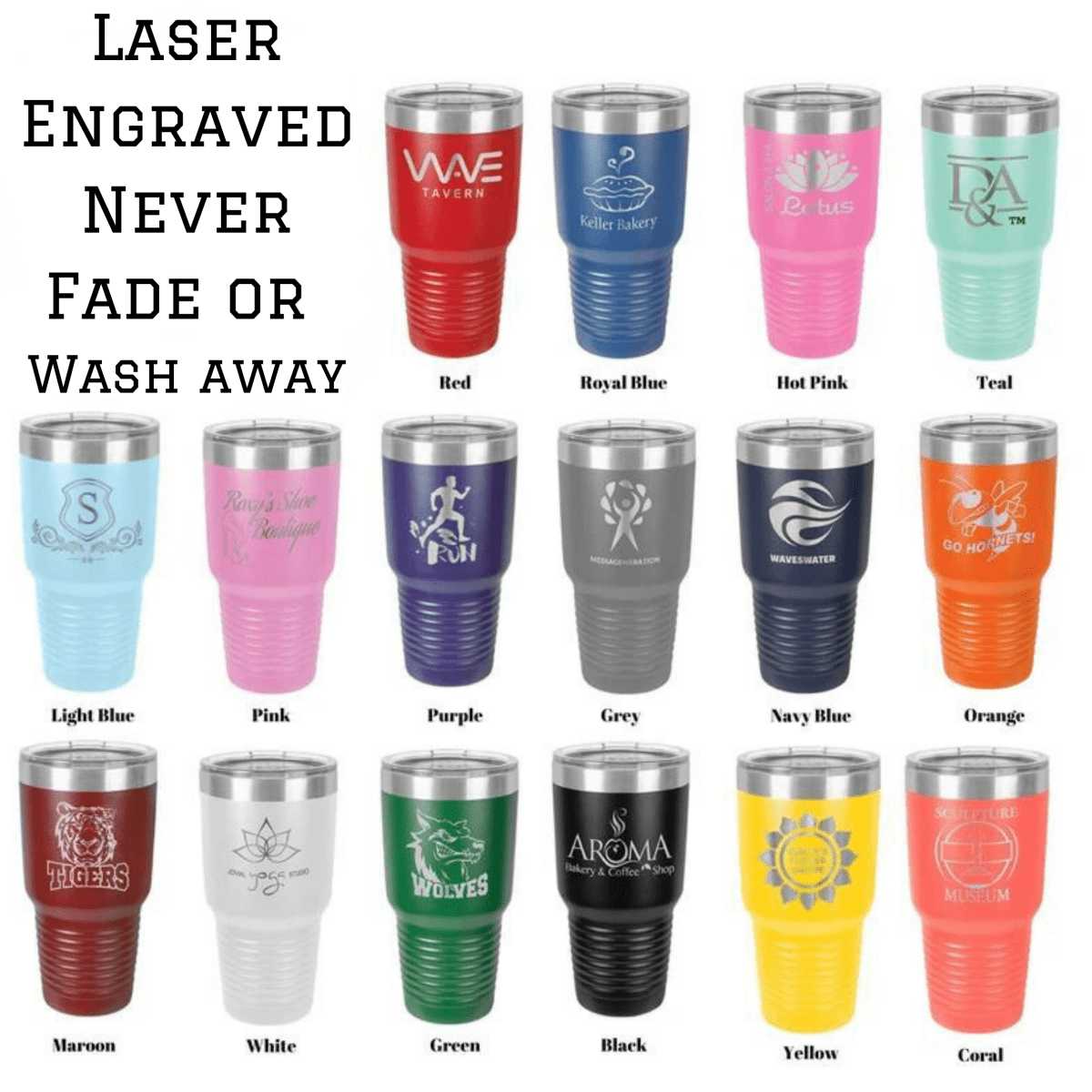 Custom Logo 30 oz Tumbler