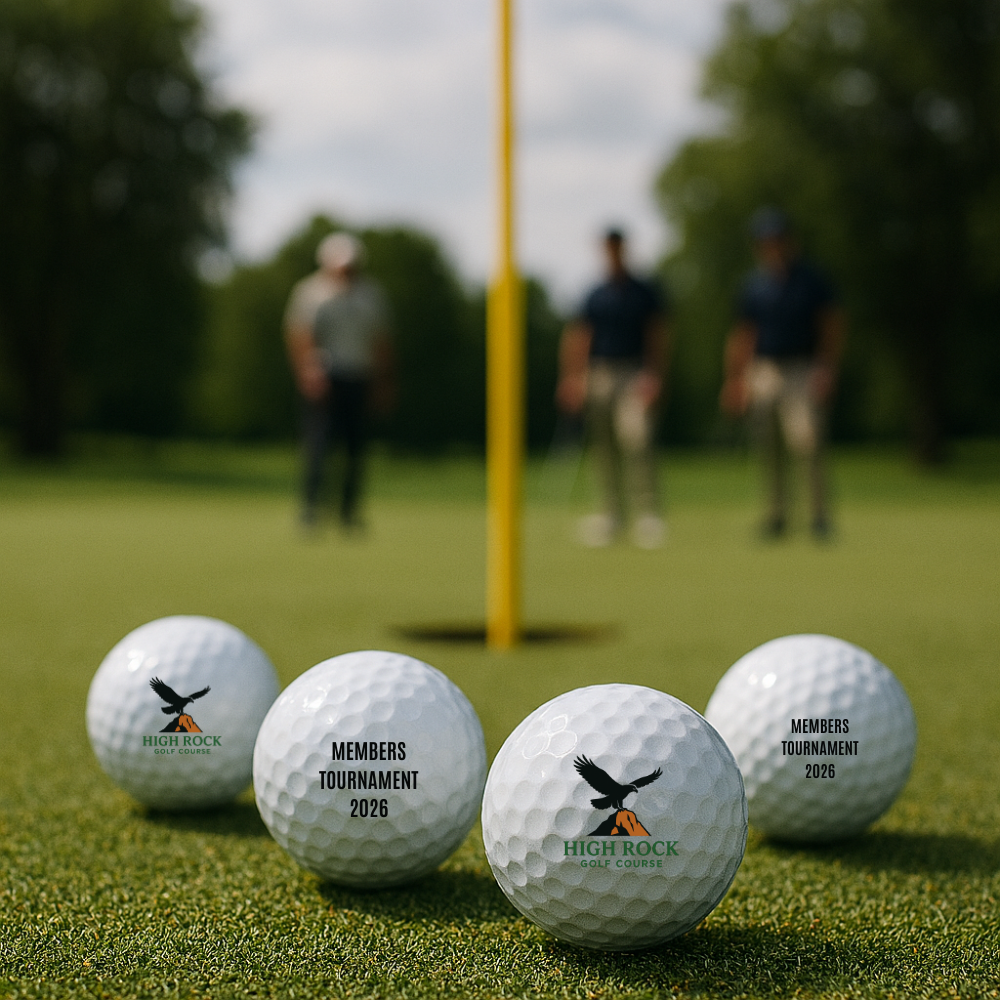 Custom Logo Golf Outing Balls