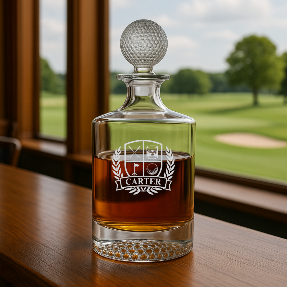 The Green Jacket Whiskey Decanter