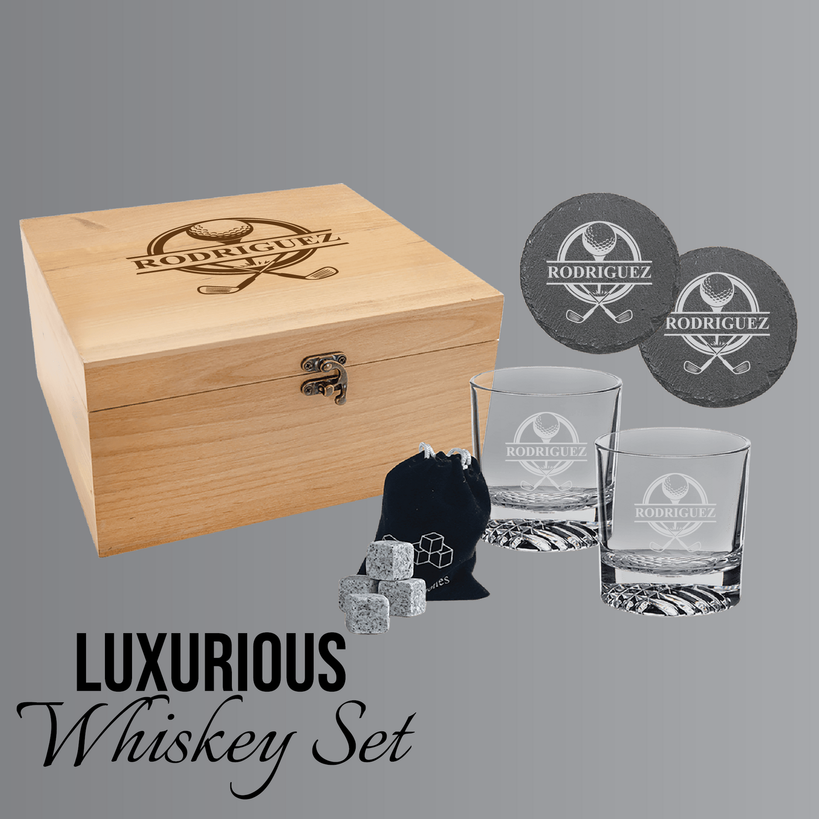 The 19th Hole Reserve Whiskey Box