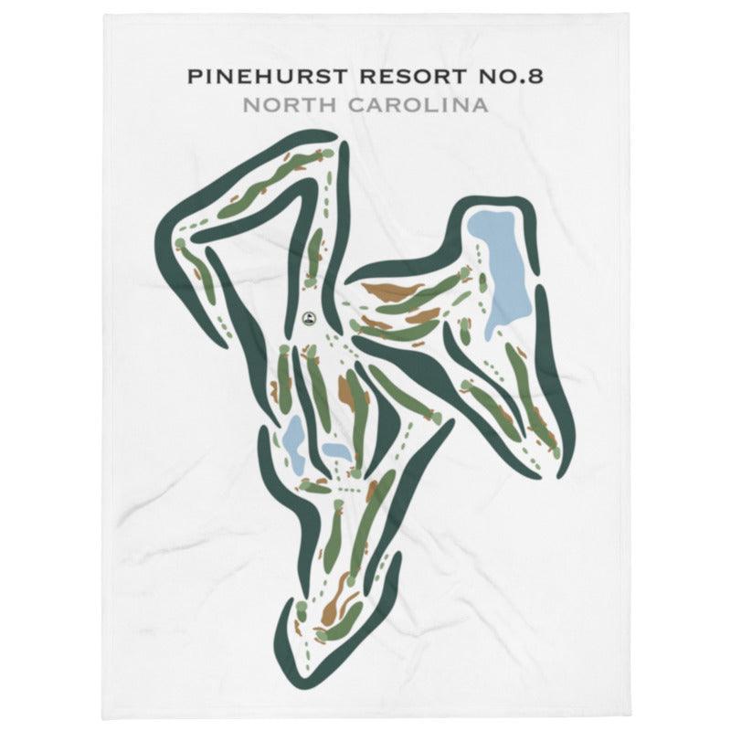 Pinehurst Resort #8, North Carolina - Printed Golf Courses