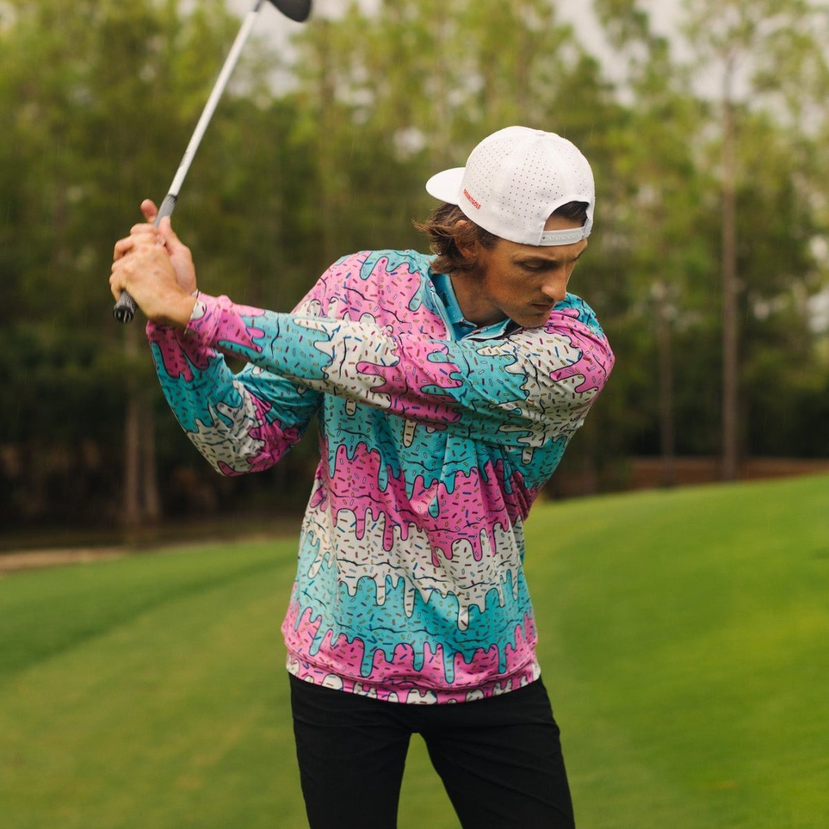 Ice Cream Golf Pullover Quarter Zip