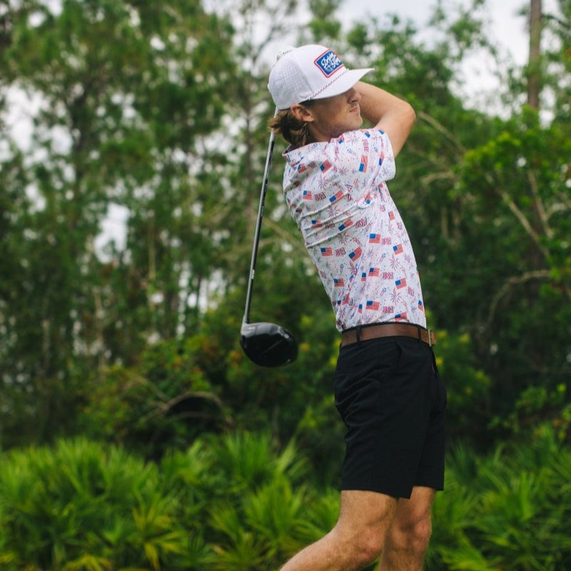 Firework Splatter Polo