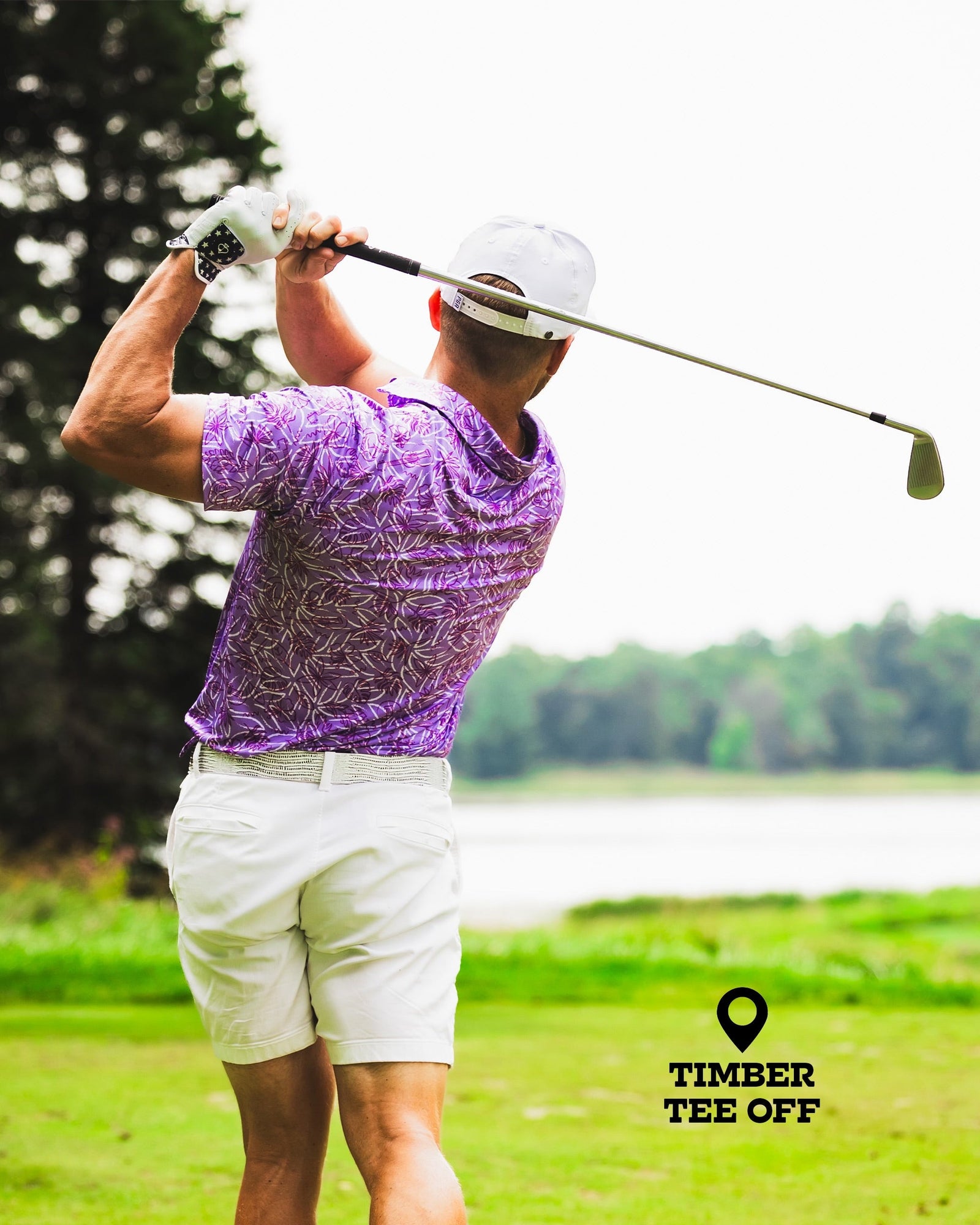 Patriotic Stars Golf Glove