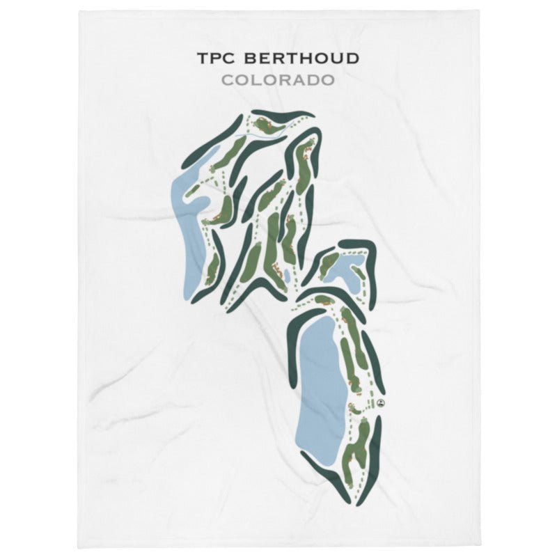 TPC Berthoud, Colorado - Printed Golf Course