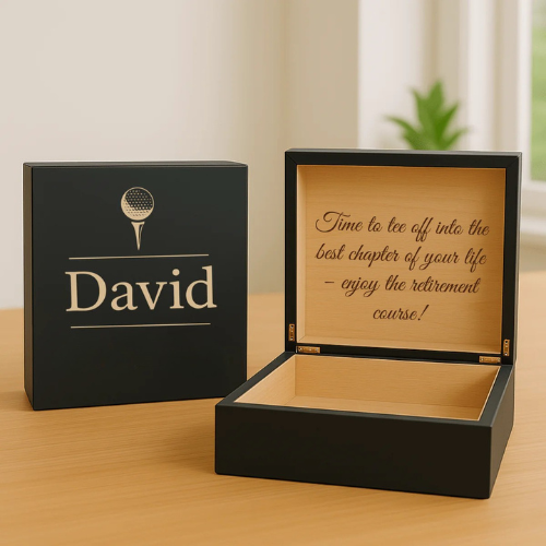 Golf Keepsake Box