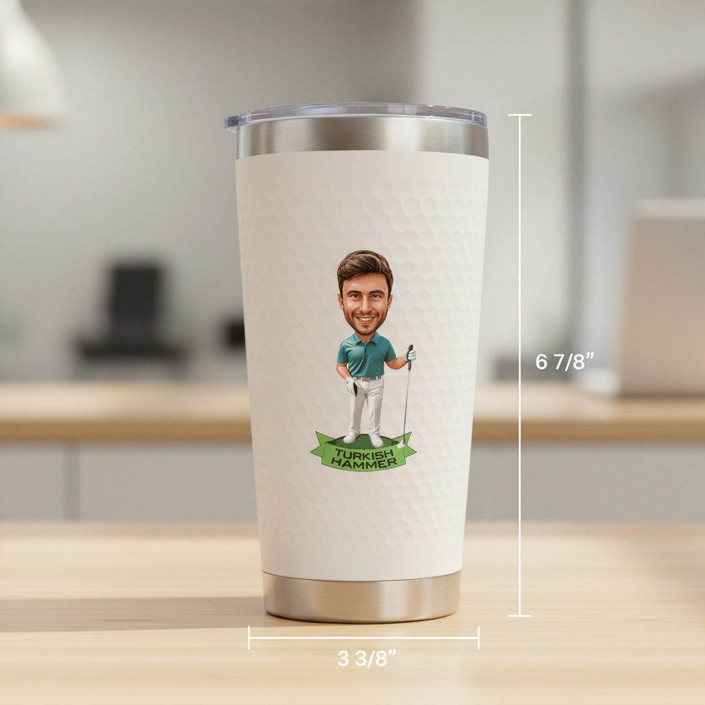 Tee Time Golf Tumbler