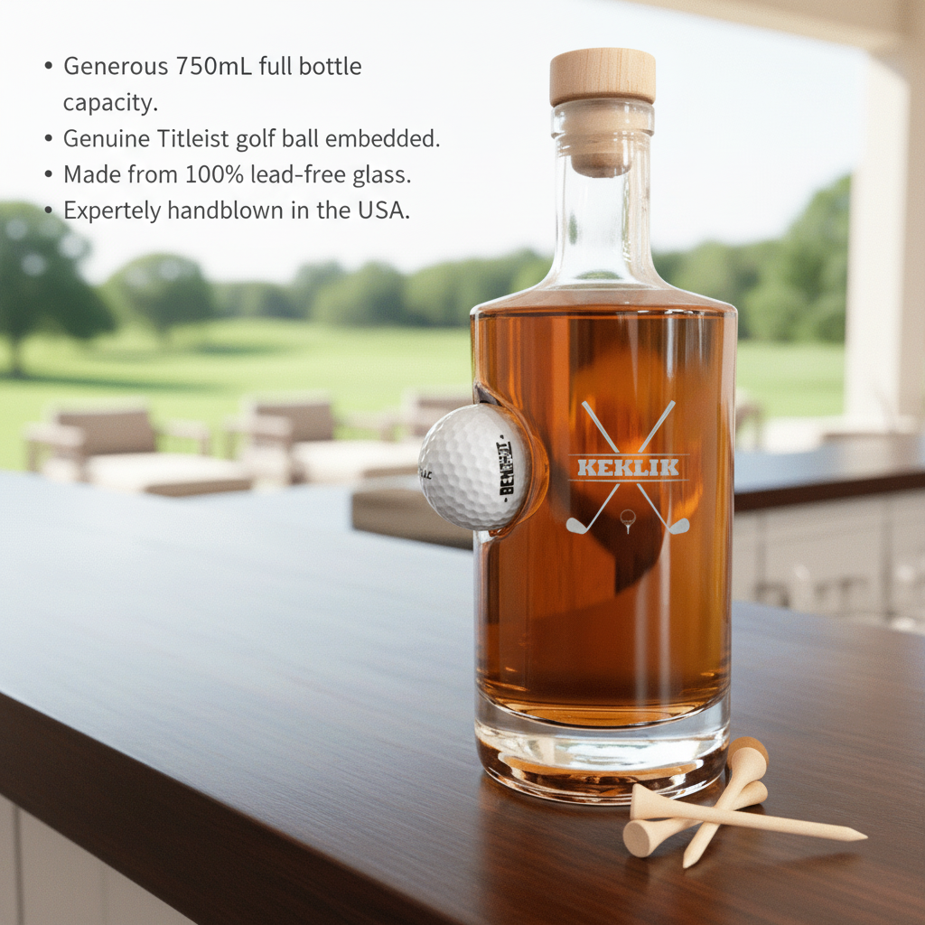 19th Hole Personalized Decanter