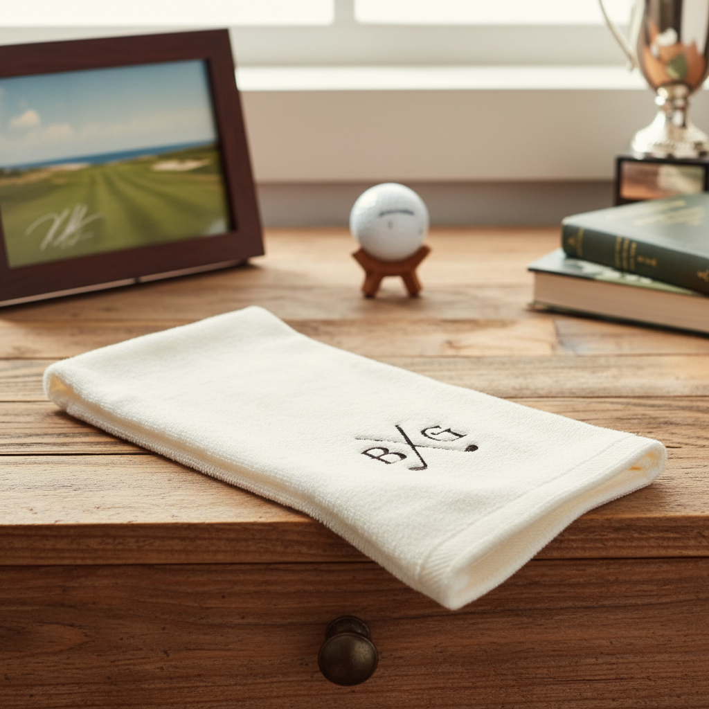 Monogrammed Golf Towel