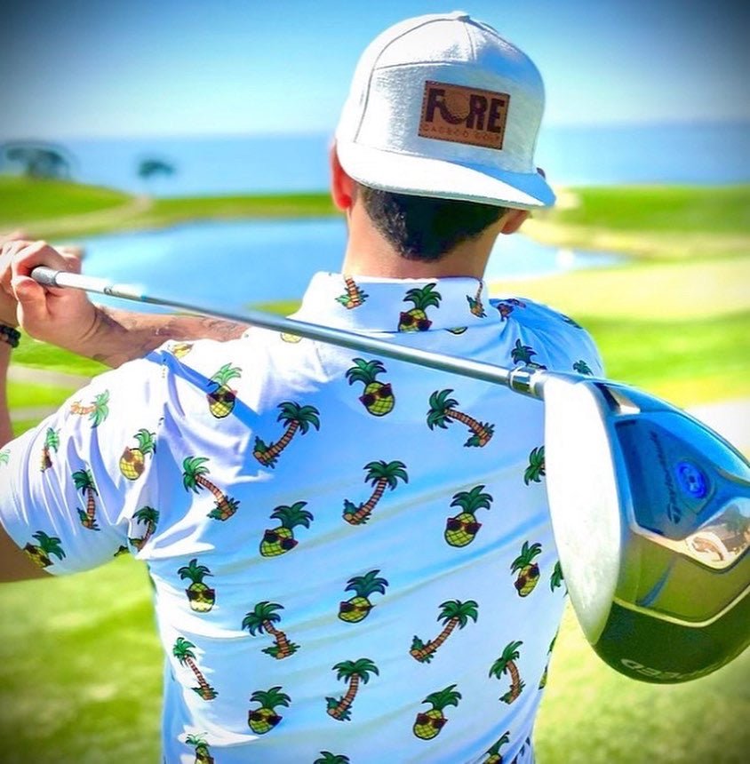 Pineapple Paradise Golf Polo