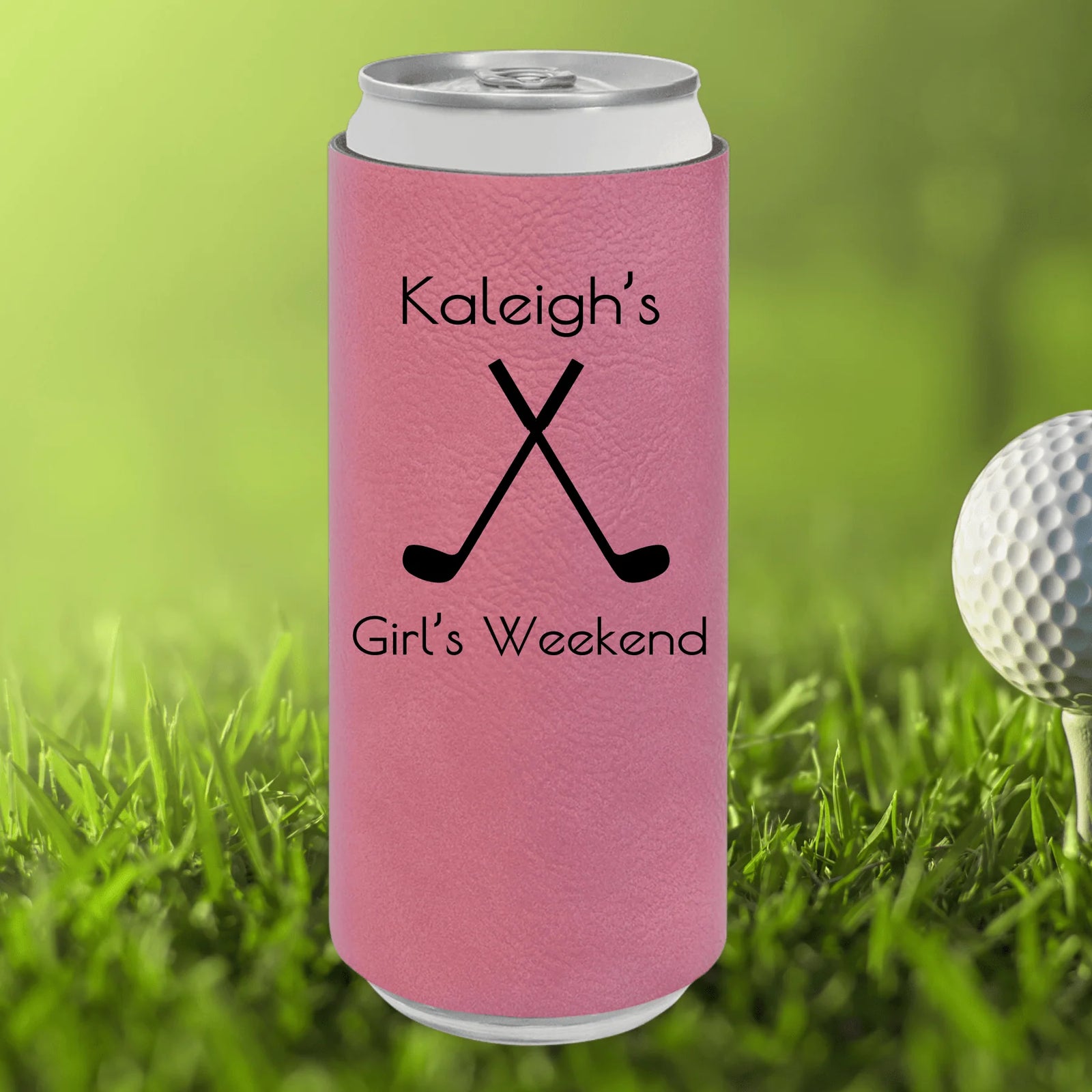 Girls Golf Weekend Can Cooler