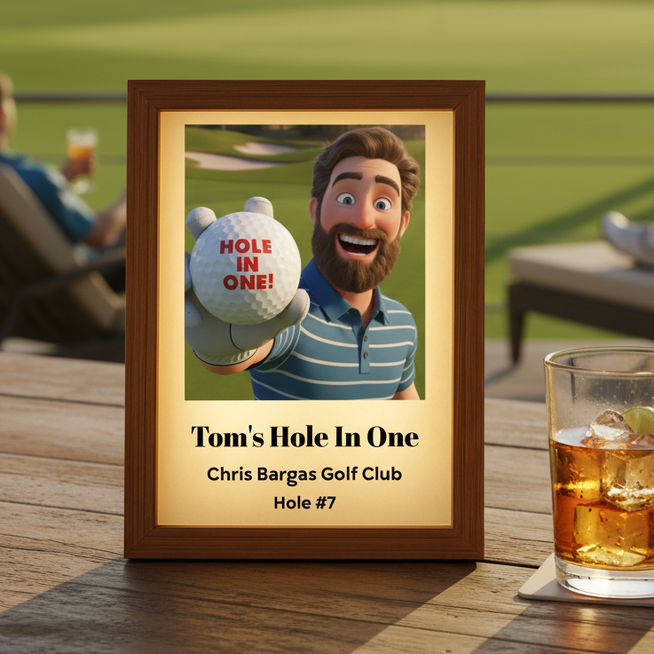 Golfer's Dream Light Frame