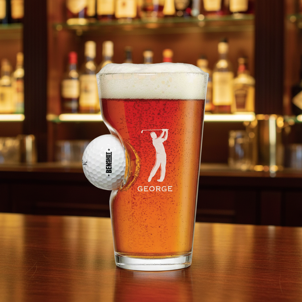 Found Your Ball Pint Glass