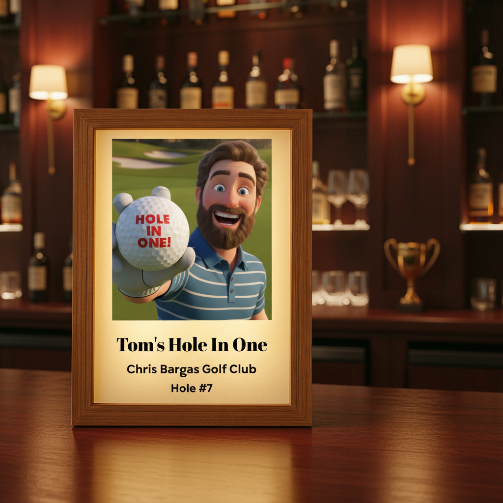 Golfer's Dream Light Frame