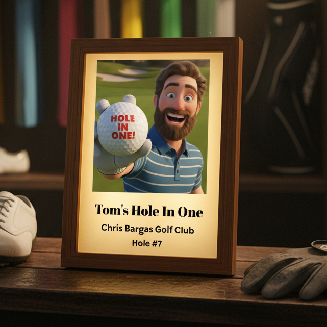 Golfer's Dream Light Frame