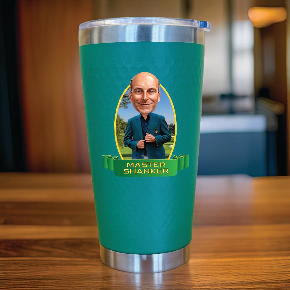 Green Jacket Jokester Tumbler