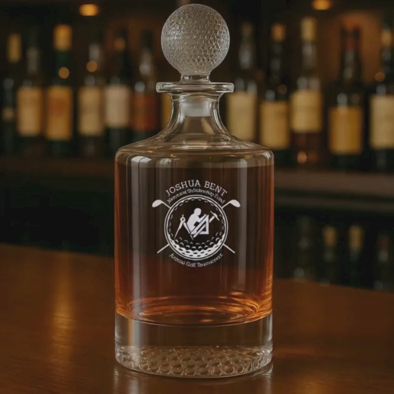Custom Logo Champions Decanter