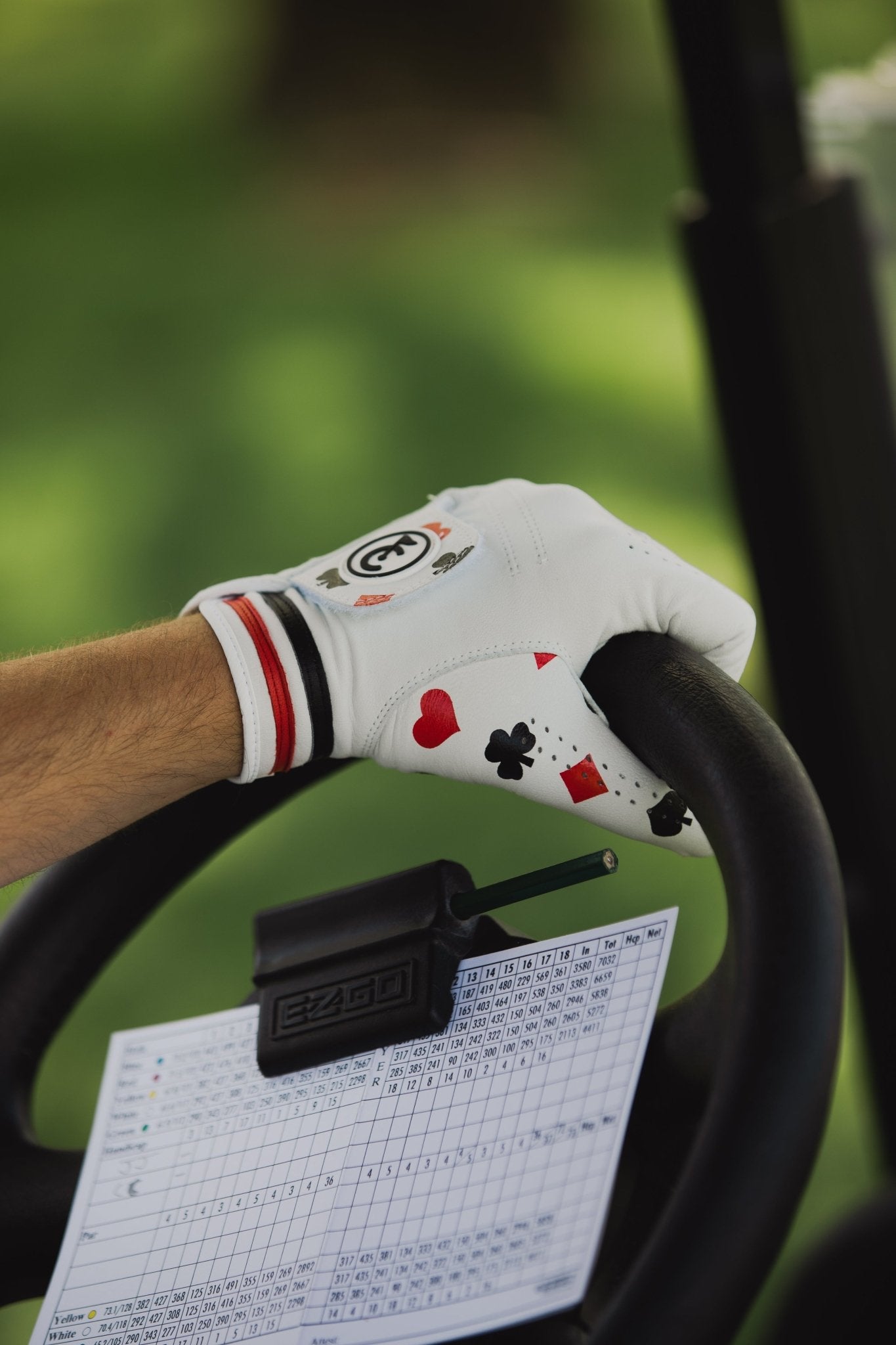 Texas Hole'em Golf Glove