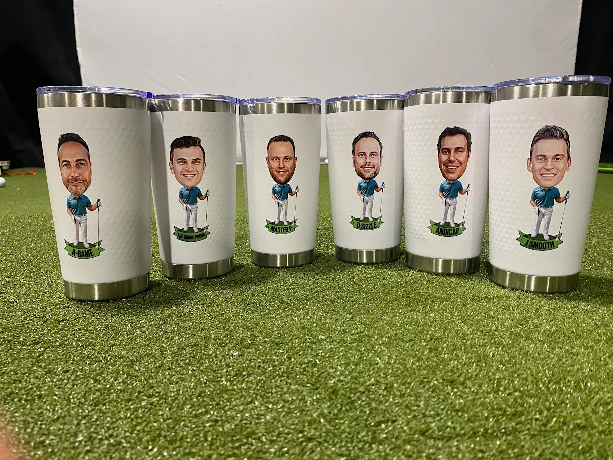 Tee Time Golf Tumbler