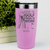 Pink Golf Tumbler With Born To Golf Design