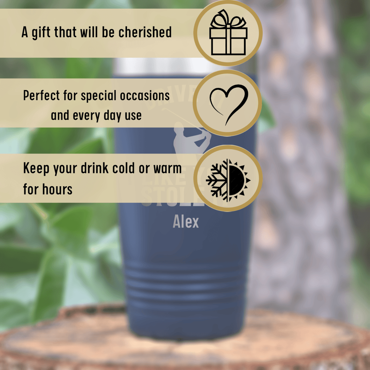 Drive Like You Stole Tumbler