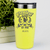 Yellow Golf Tumbler With Greatest Dad By Par Design