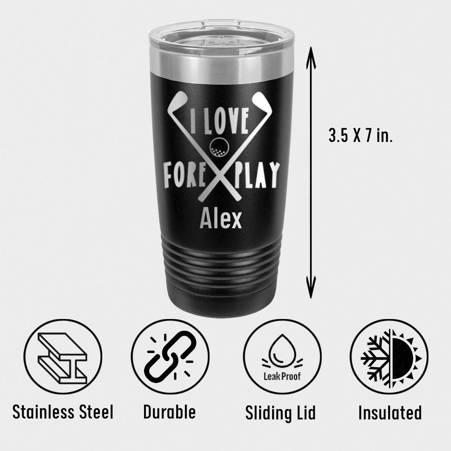 I Love Foreplay Tumbler
