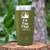 Military Green Golf Tumbler With Id Tap That Design