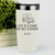 White Golf Tumbler With Life Is A Game Design