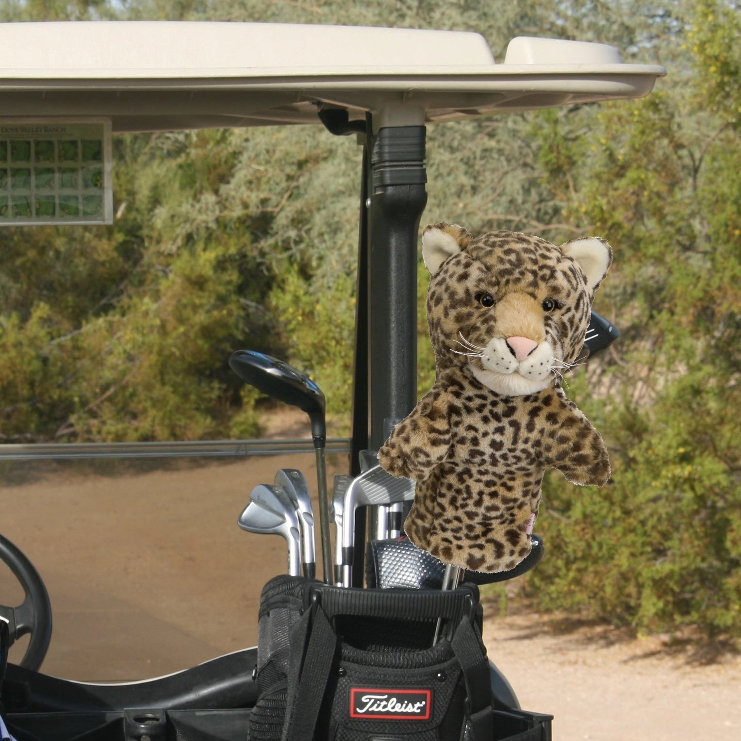 Leopard Golf Headcover