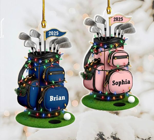 17 Unique Golf Christmas Ornaments for the Perfect Golfer’s Tree