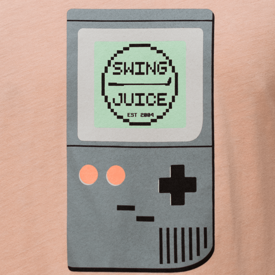 Golf 8-Bit Game Unisex T-Shirt - Retro golf-themed 8-bit graphic, soft cotton, relaxed fit