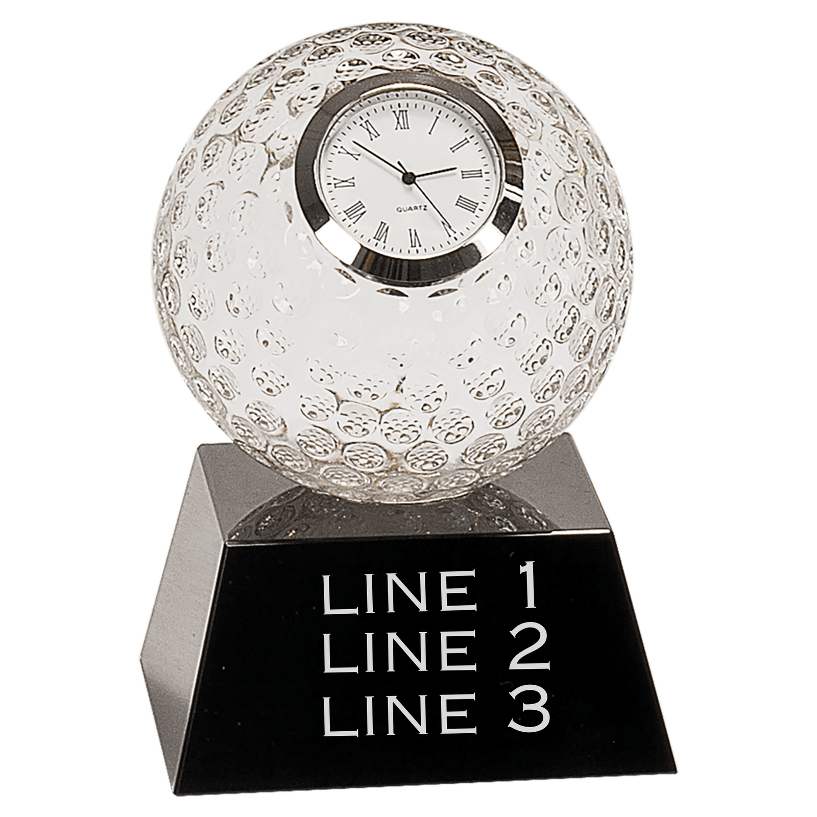 Golf Ball Trophy Clock