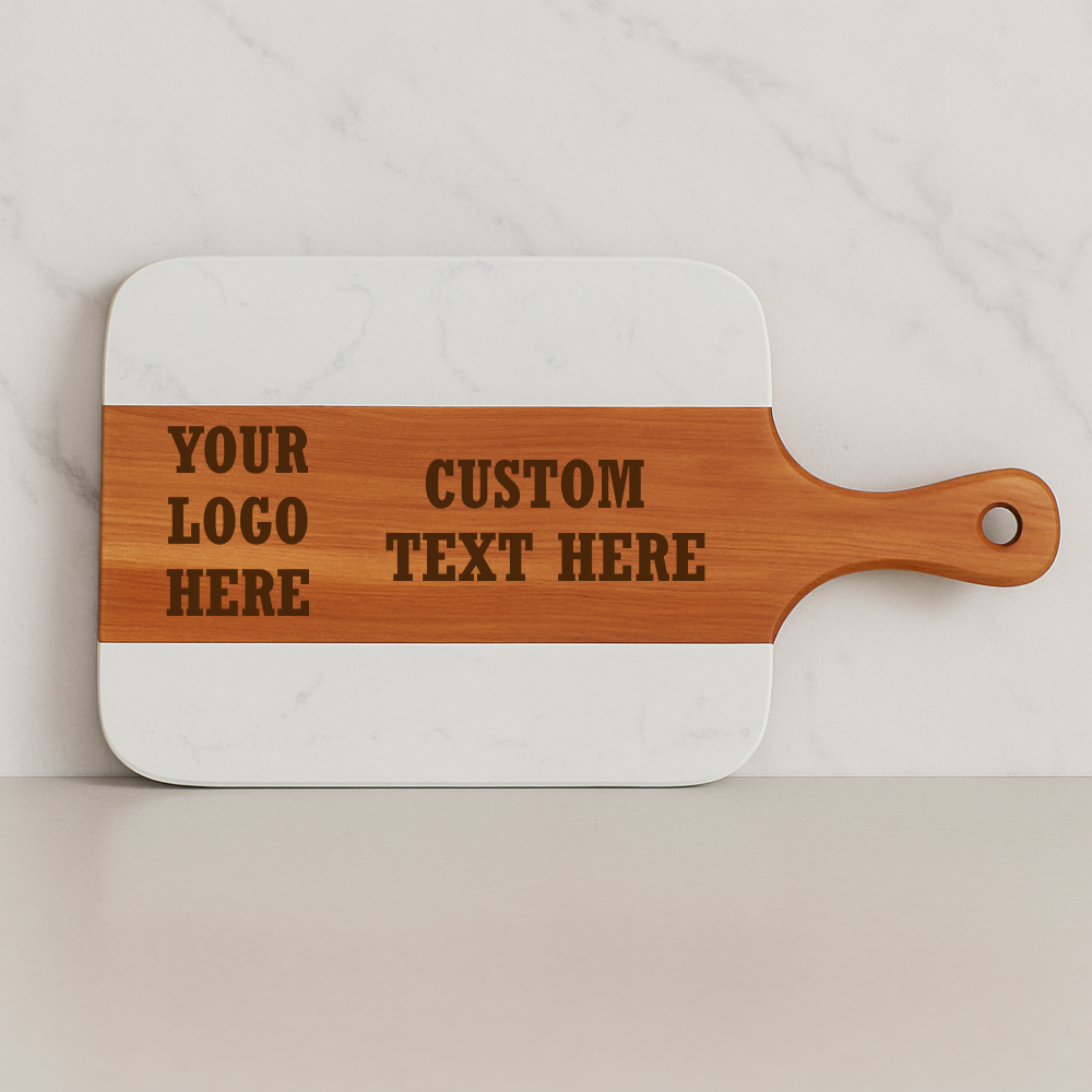 Custom engraved cheese board for golf tournament winners