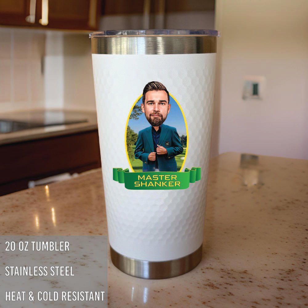 Green Jacket Jokester Tumbler