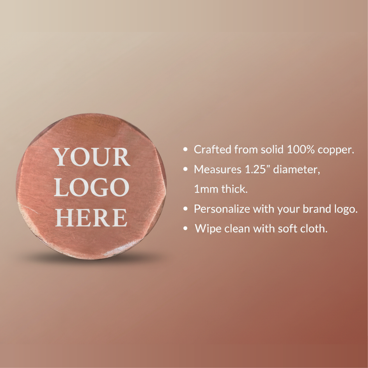 Custom Logo Copperlinks Ball Marker