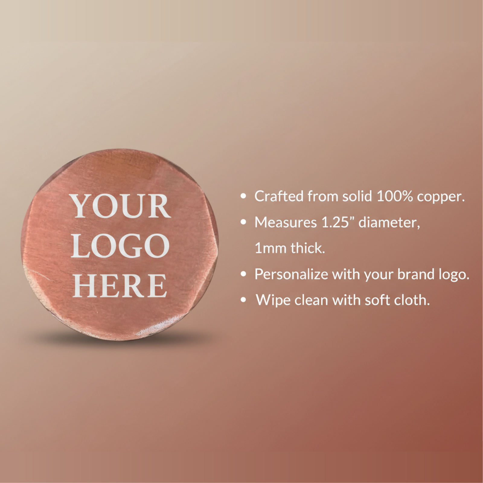 Custom Logo Copperlinks Ball Marker