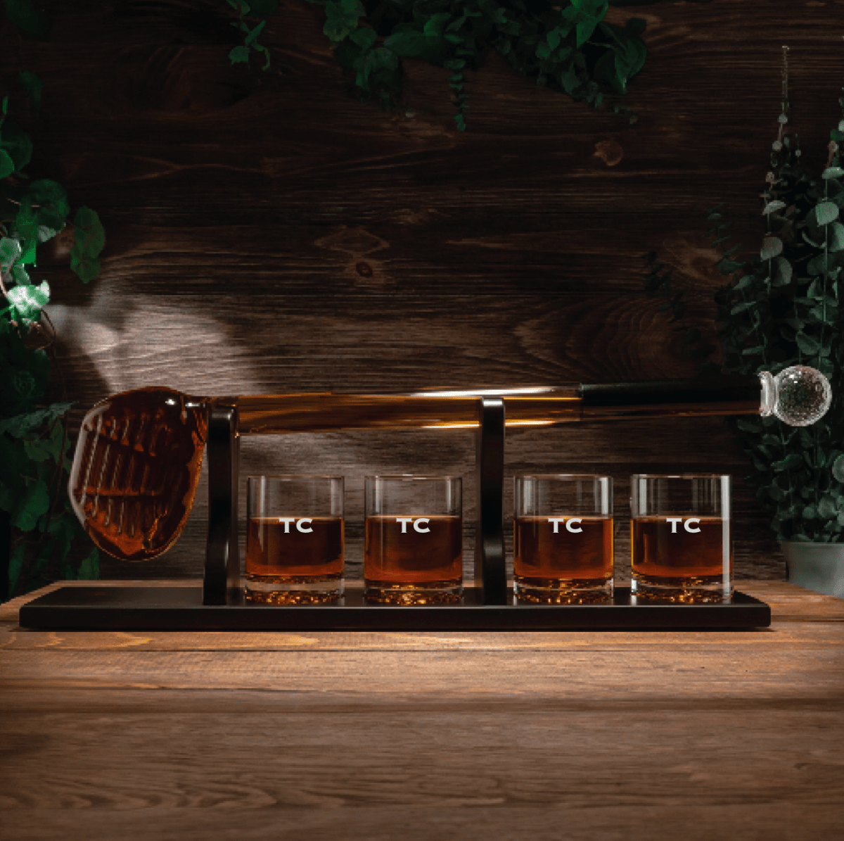Personalized Golf Club Decanter Set