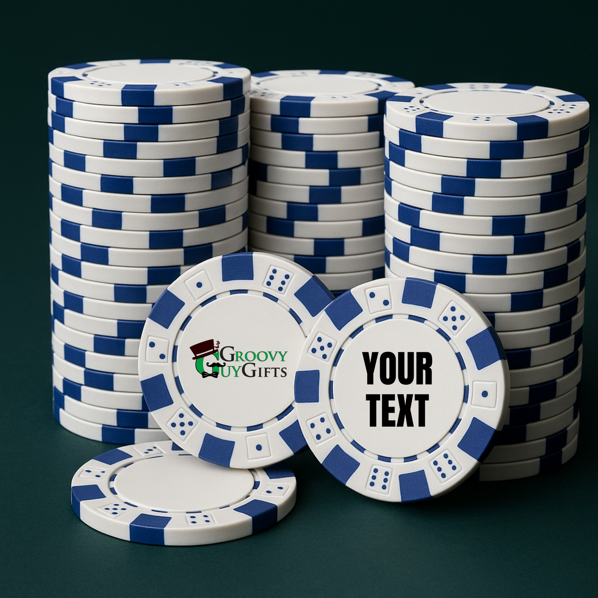 Golf Ball Marker Poker Chips