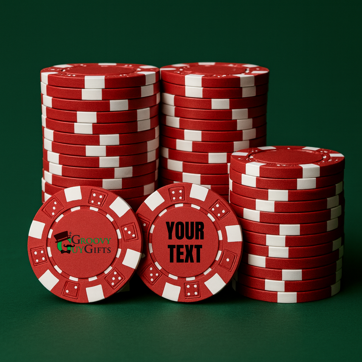 Golf Ball Marker Poker Chips